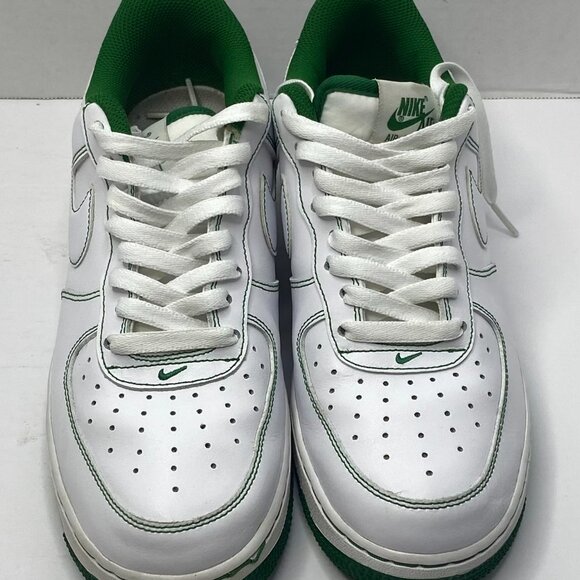Nike Air Force 1 '07 Contrast Stitch - White Pine Green Size 8 - Pre-Owned - Picture 4 of 4